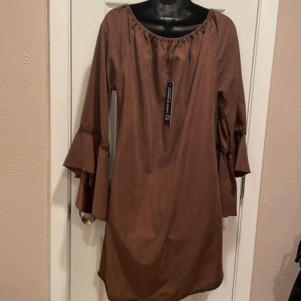 Suede feel dress - Picture 5 of 8